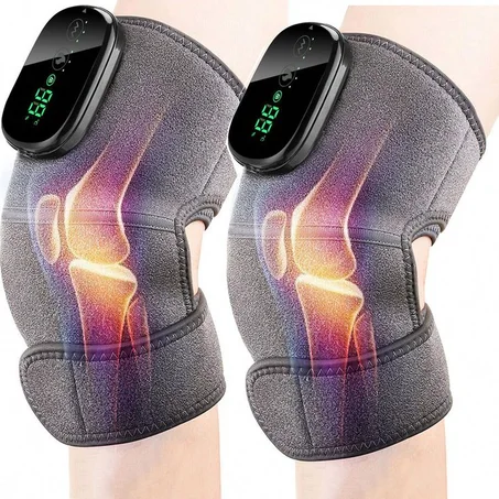 Genouillère de massage chauffante