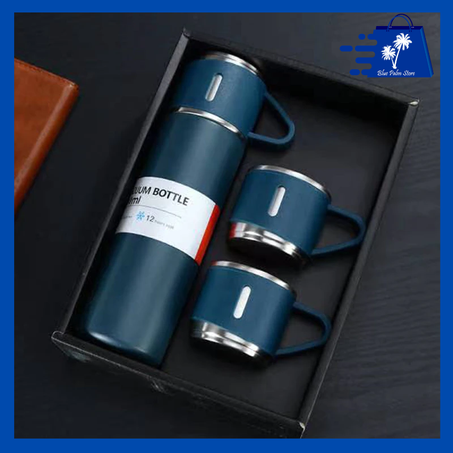 ترمس 500 مل مع 3 أكواب