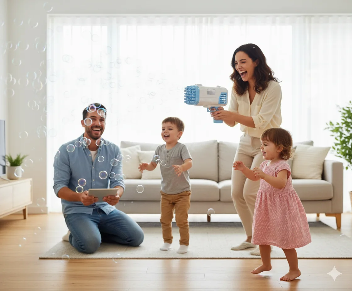 رشاش الفقاعات العجيب