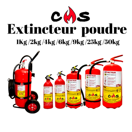 Extincteur à poudre