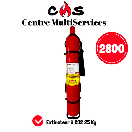 طفاية حريق25 كيلو /Extincteur à CO2 25 KG