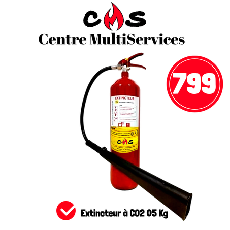 طفاية حريق 05 كيلو /Extincteur à CO2 05 KG