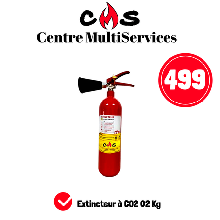 طفاية حريق02 كيلو /Extincteur à CO2 02 KG