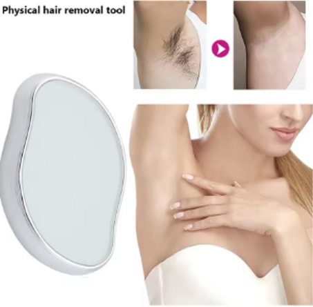 آلة إزالة الشعر الكريستالية غير المؤلمة للنساء سهلة التنظيف وقابلة لإعادة الاستخدام