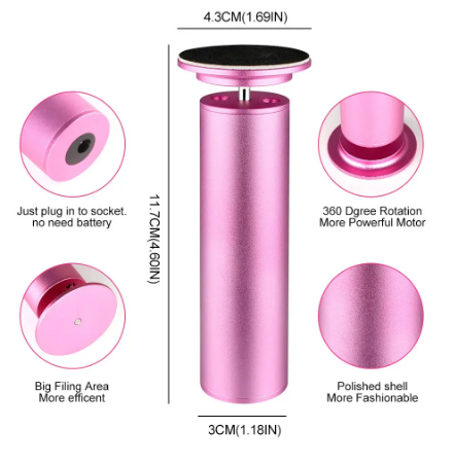 جهاز إزالة الكالس الكهربائي للعناية بالقدم