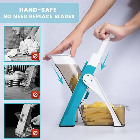 🥕 قطّاعة الخضروات اليدوية متعددة الاستخدام