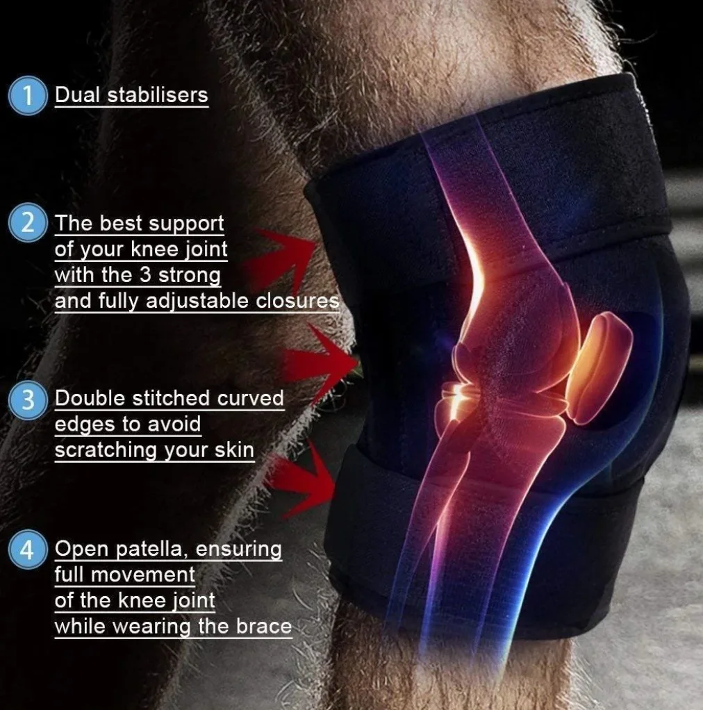 مشد الركبة الطبي المدعم