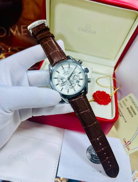 OMEGA DE VILLE  CUIR