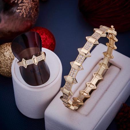 PACK DUO BRACELET + BAGUE GOU-IMS-09