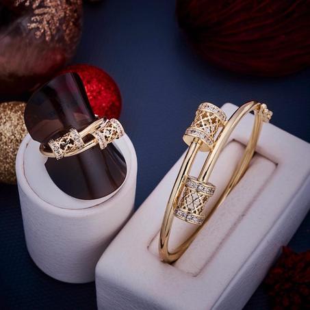 PACK DUO BRACELET + BAGUE GOU-IMS-10