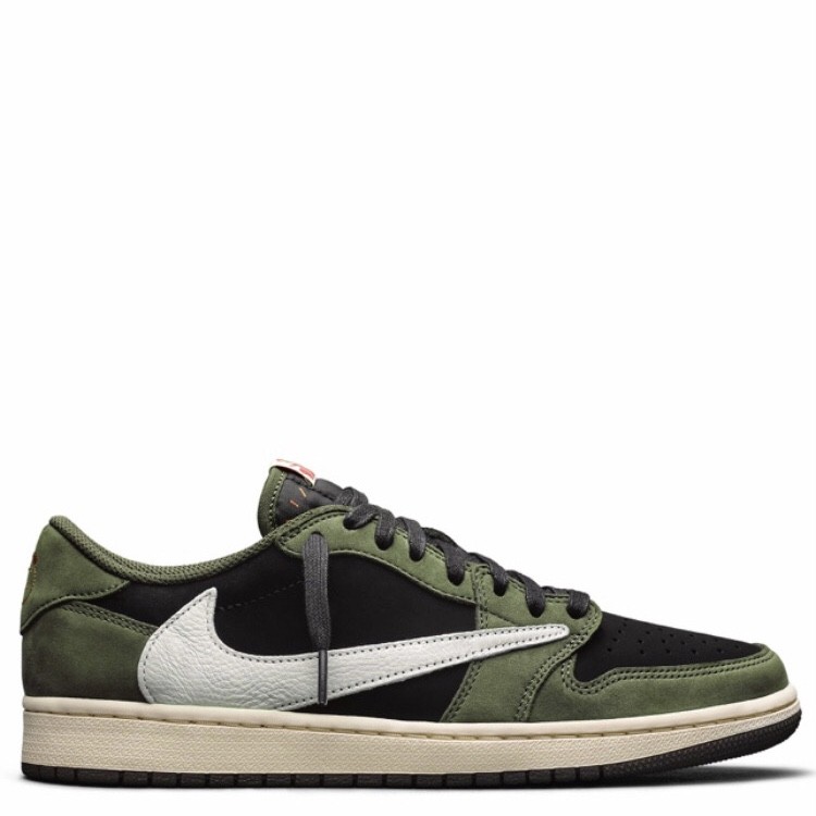 Travis Scott x Air Jordan 1 Low OG Black Olive