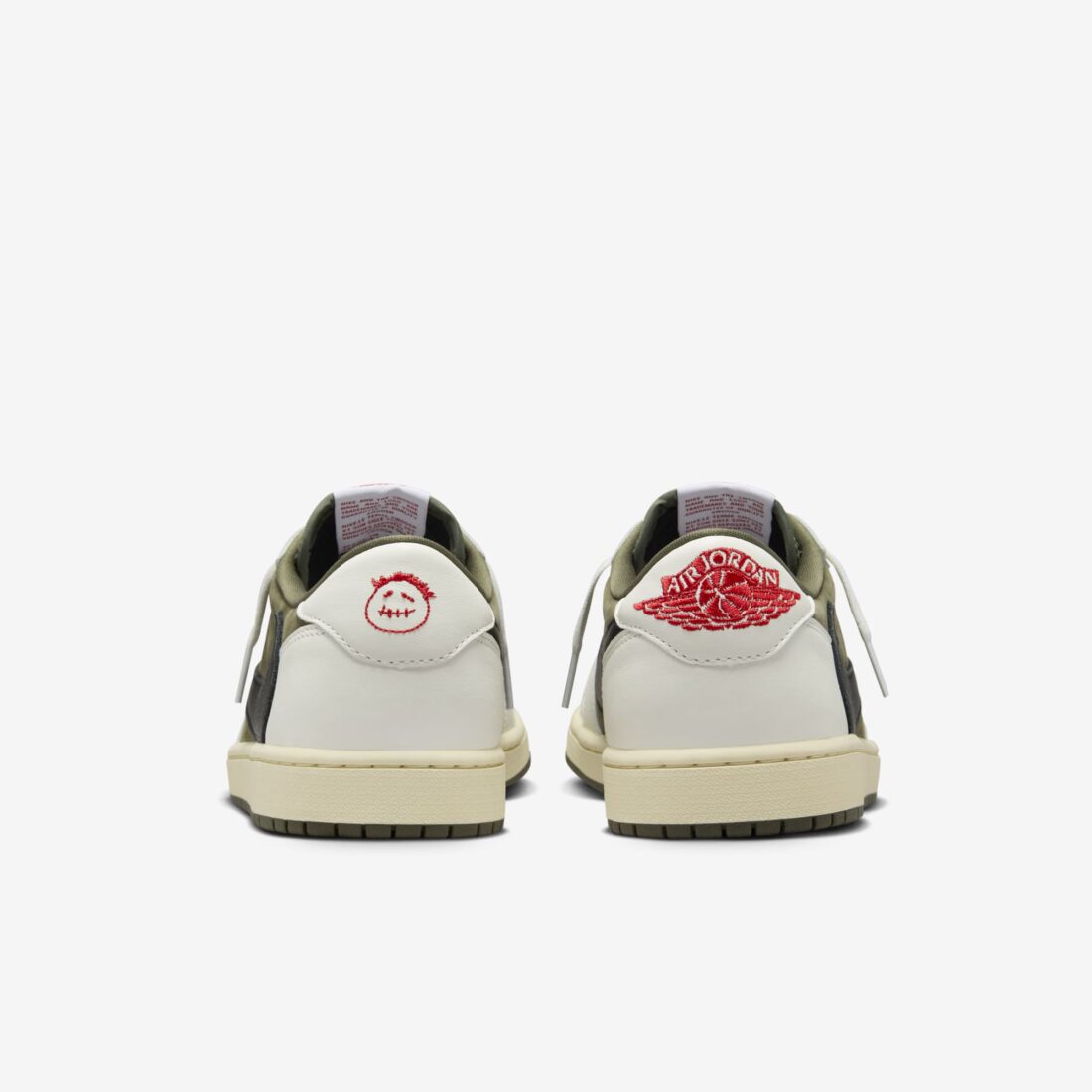 Travis Scott x Air Jordan 1 Low Medium Olive