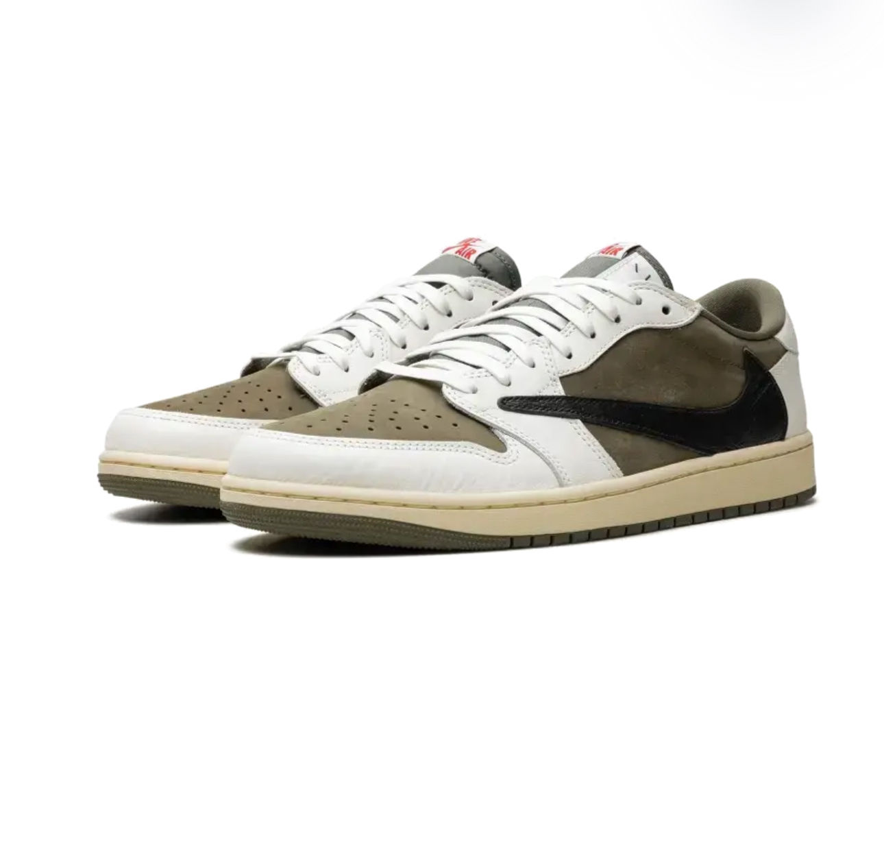 Travis Scott x Air Jordan 1 Low Medium Olive