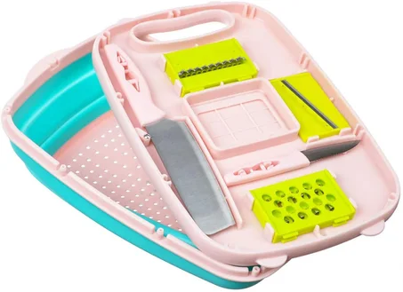 لوح تقطيع 9 في 1 متعددة الوظائف الفاكهة و الخضار