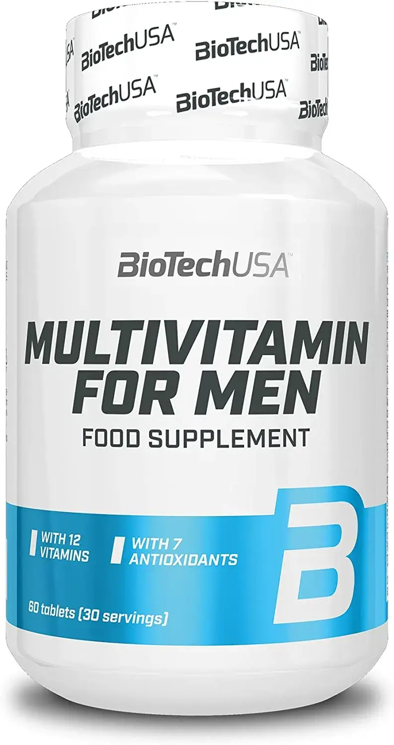 Biotech USA Multivitamin For Men 60 Comprimés