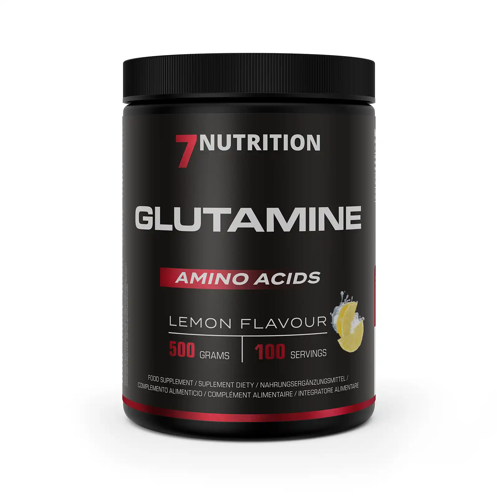 7NUTRITION GLUTAMINE 500g LEMON / and no flavor