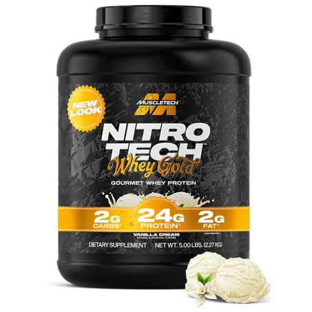 Nitrotech 100% Whey Gold 2,28kg - Muscletech