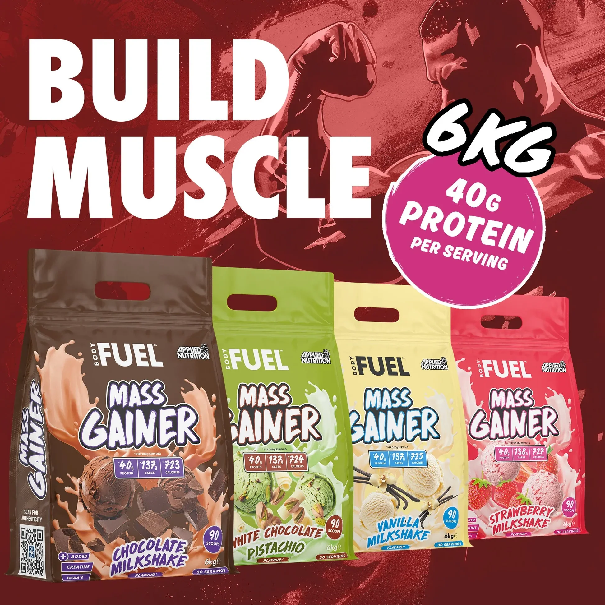 Applied Nutrition BodyFuel Mass Gainer 6kg