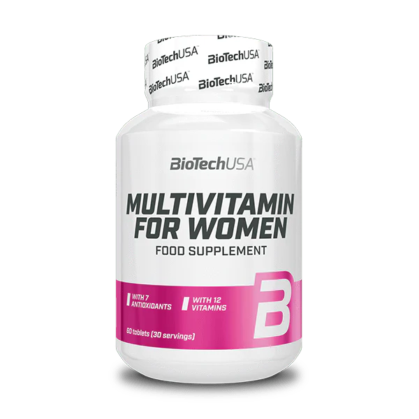 Biotech USA Multivitamin For Women 60 Comprimés