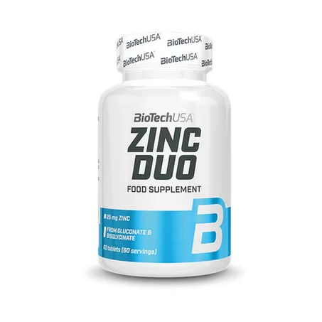 Biotech USA Zinc Duo 26mg 60 Comprimés (60 Servings)