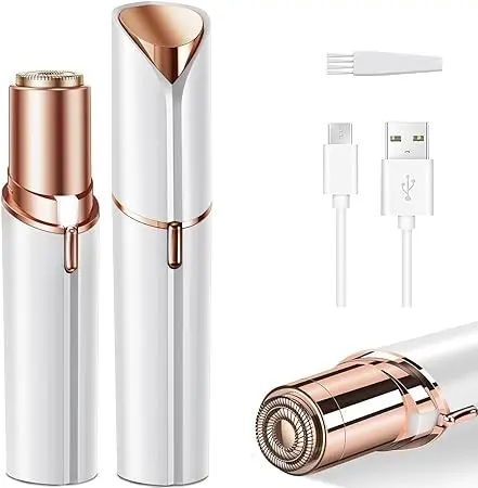 ماكينة حلاقة كهربائية لازالة شعر الوجه للنساء