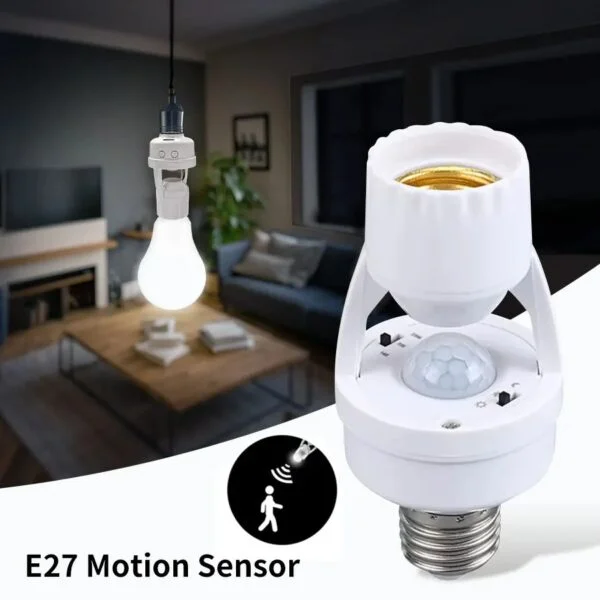 Motion Sensor Light Socket