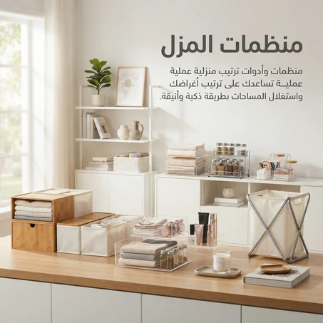 أفضل منظمات المنزل العصري في السعودية | ترتيب مثالي ومساحات أوسع