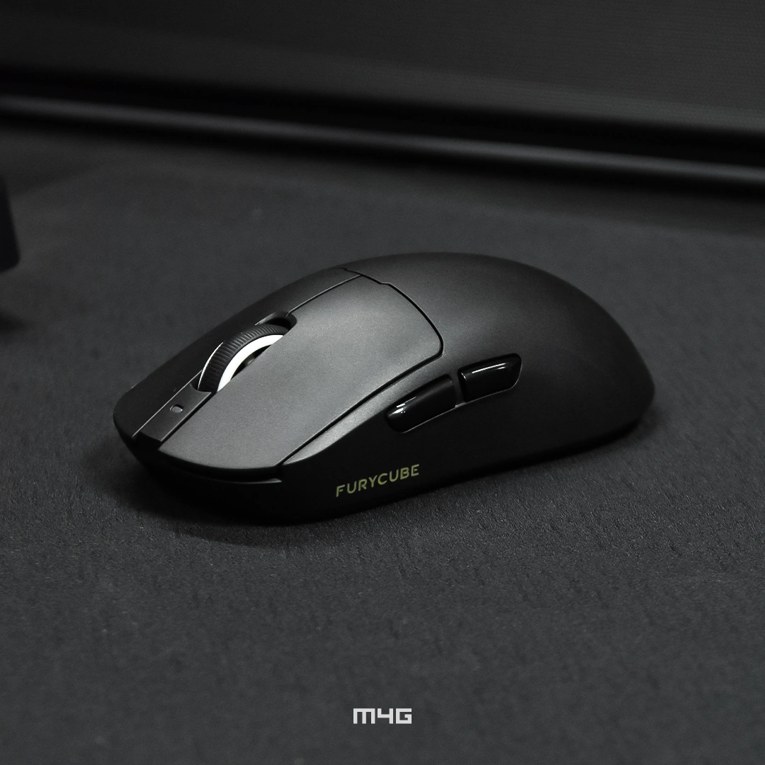 M4G × FuryCube R7 — Wireless Gaming Mouse (Black)