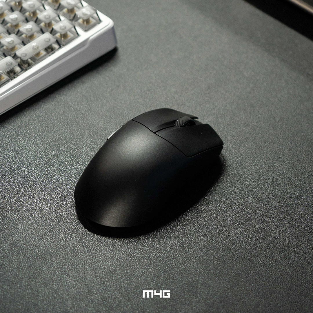 M4G x FURYCUBE G13S Wireless Gaming Mouse with Swappable Battery (Black)