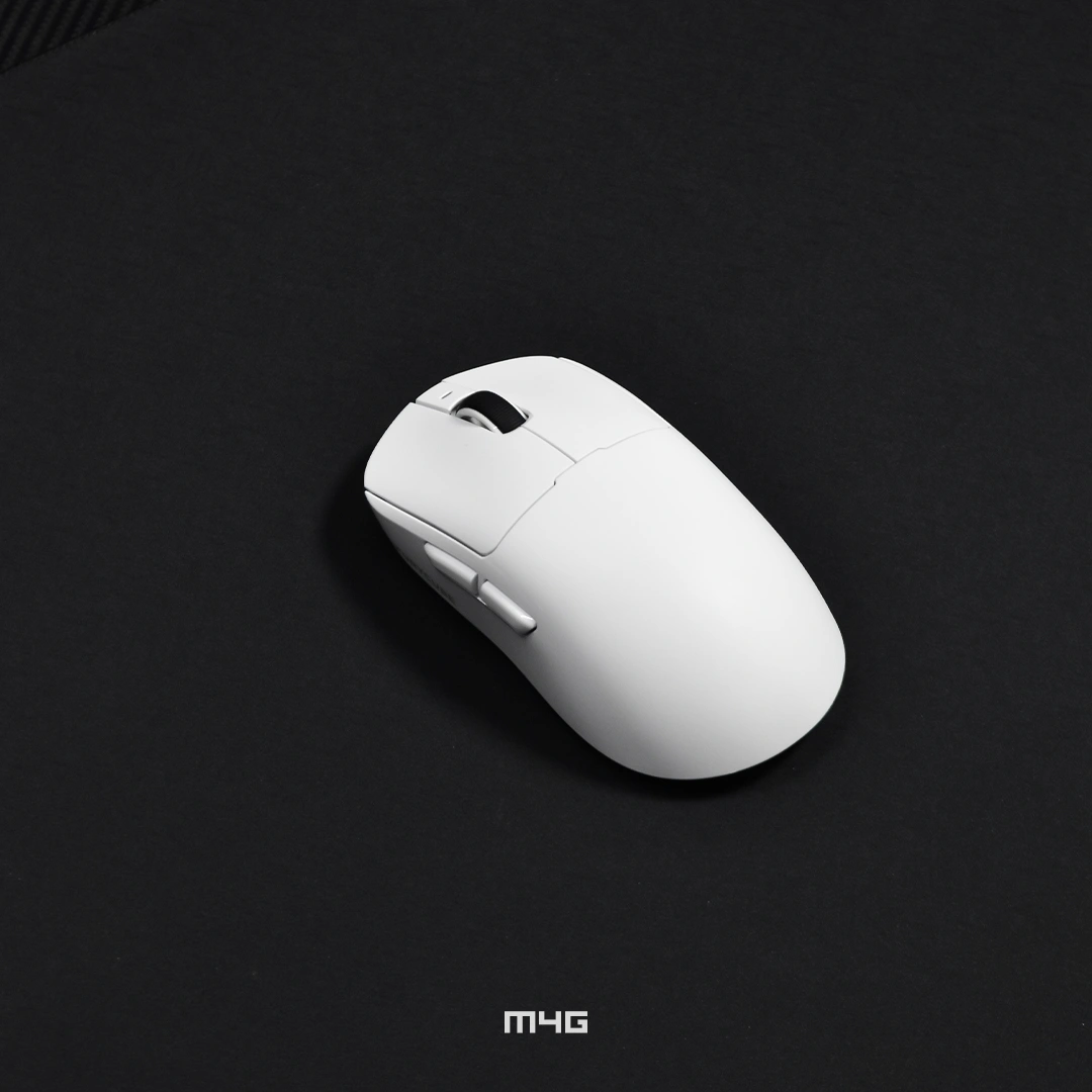 M4G × FuryCube R7 — Wireless Gaming Mouse ( White)