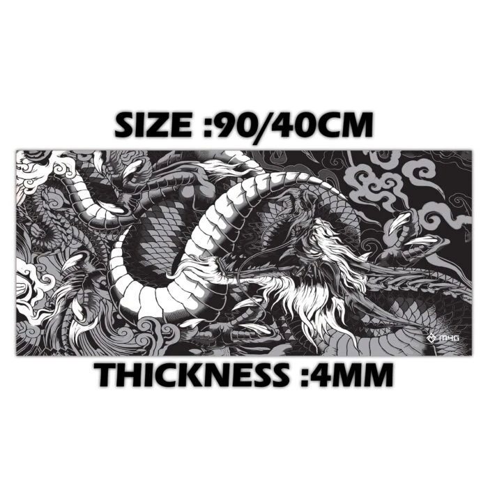 M4G Mouse pad GREY DRAGON 900x400mm/4mm