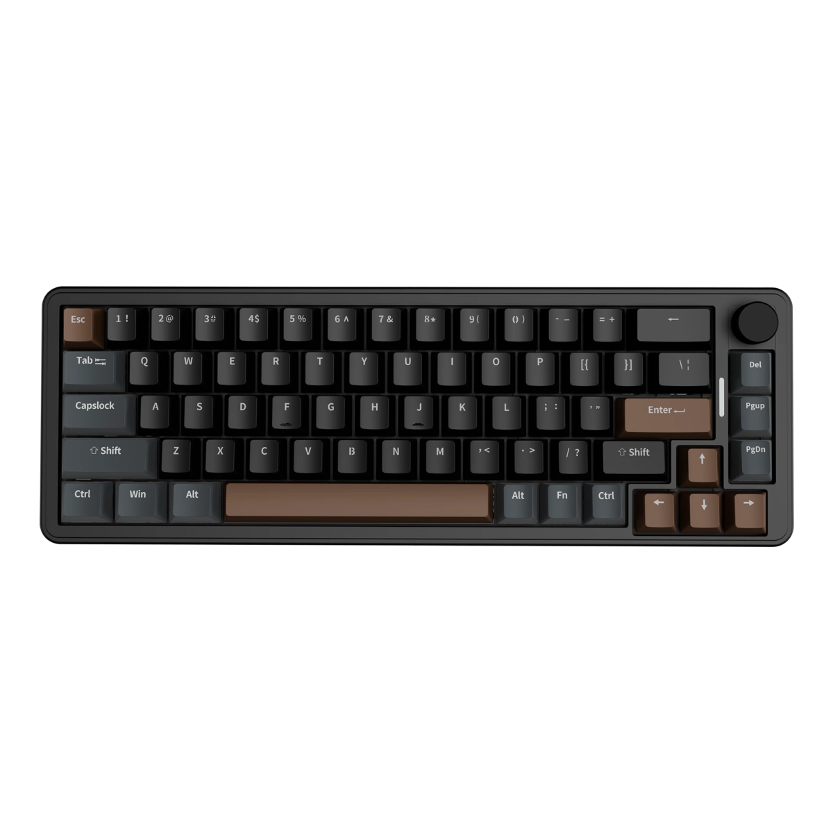 GM68-V2 Mechanical Keyboard Black & Coffee