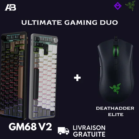 Ultimate Gaming Duo - GM68 V2 + DeathAdder Elite