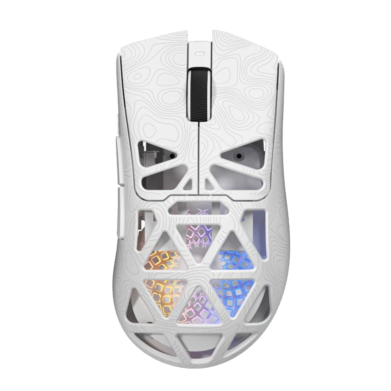 M4G × FuryCube G11 — Ultra Lightweight Wireless Gaming Mouse (White)