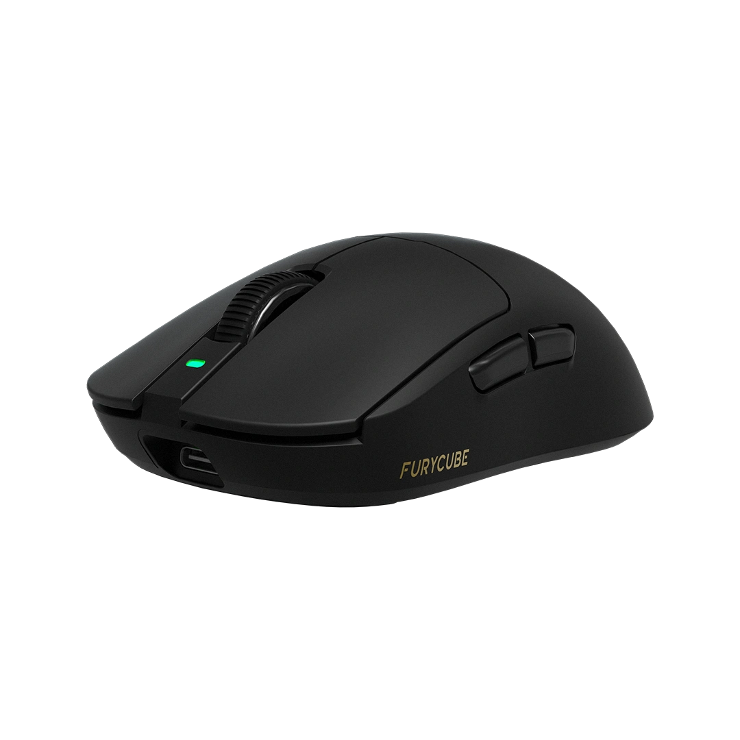 M4G × FuryCube R7 — Wireless Gaming Mouse (Black)