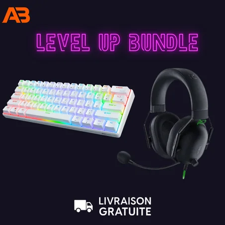 Level Up Bundle — Clavier Mécanique RGB + Casque Gamer avec Micro