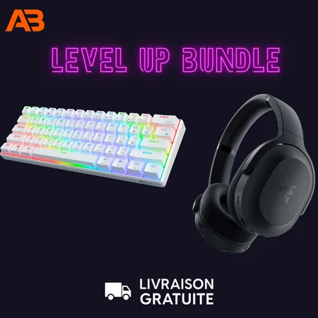 Level Up Bundle — Clavier Mécanique RGB + Casque Sans Fil