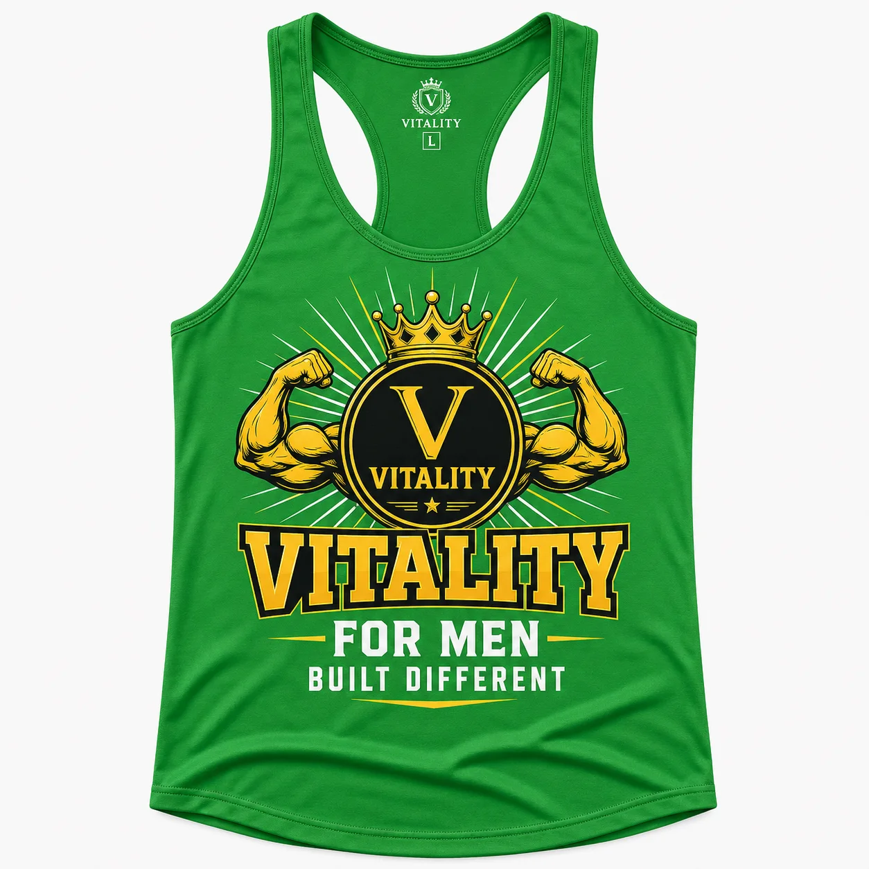 Débardeur Vitality Homme – Vert