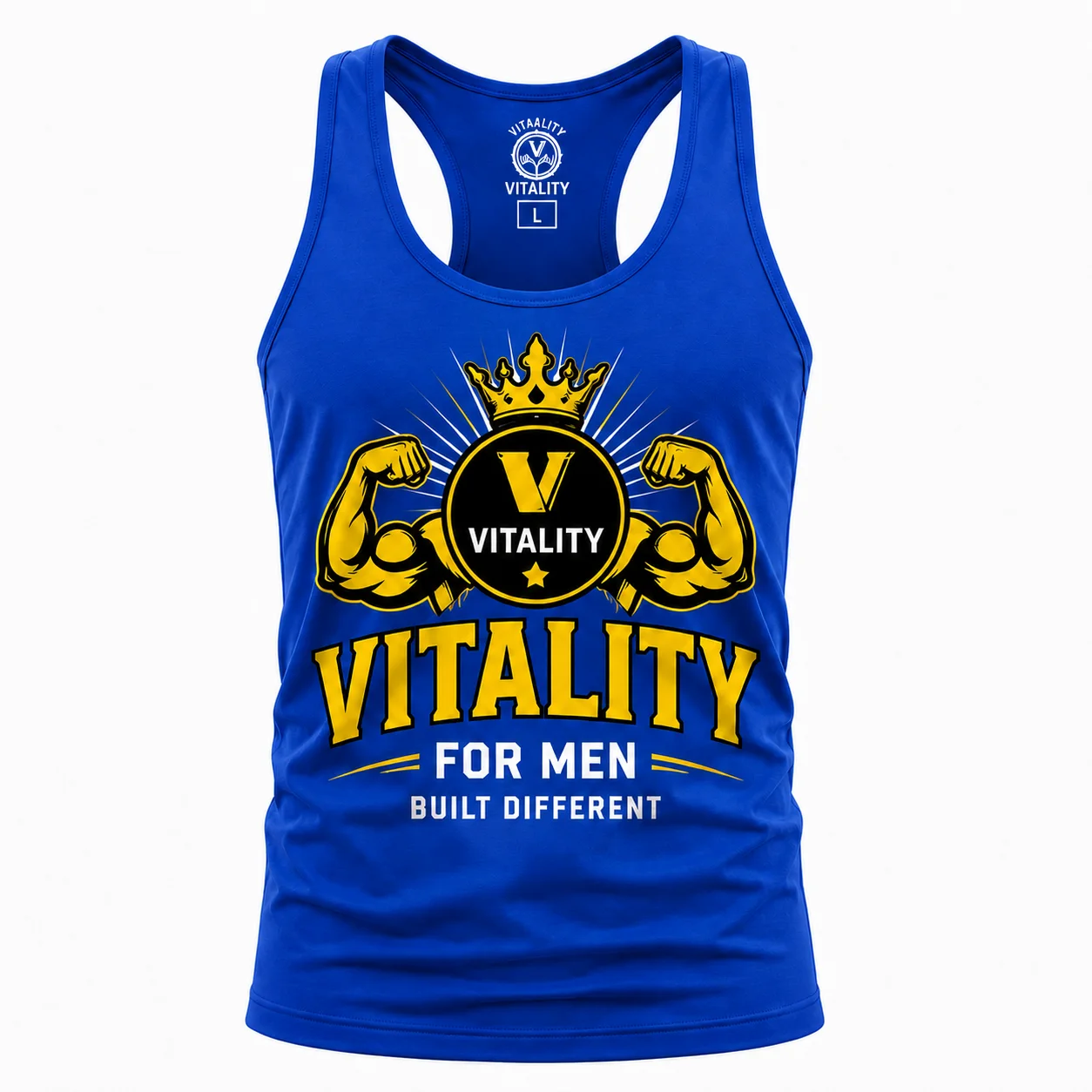 Débardeur Vitality Homme – Bleu