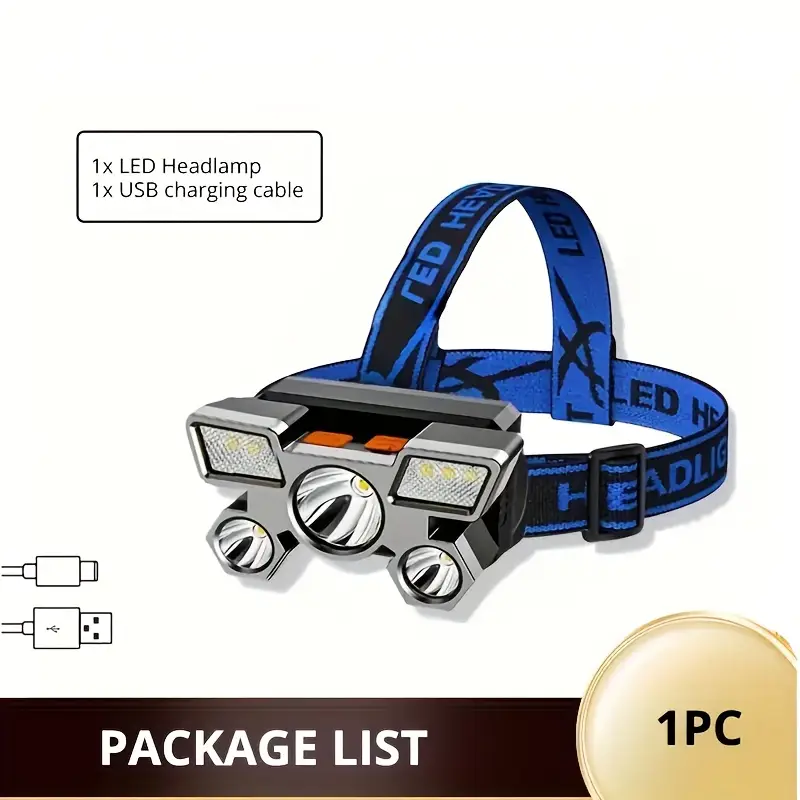 حزمة مصباح رأس سوبر برايت 5LED