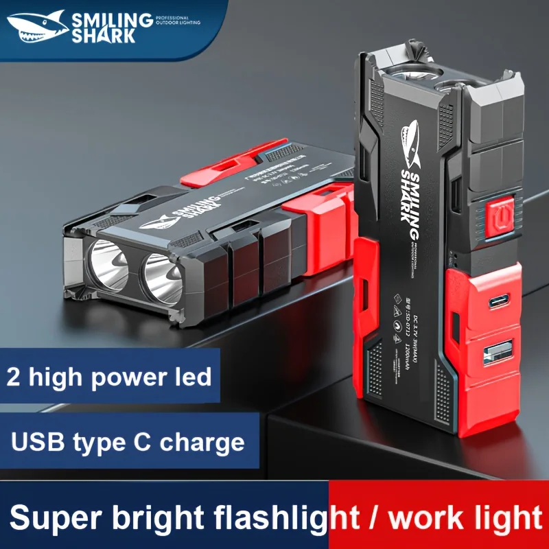 قطعة SMILING SHARK مصباح يدوي