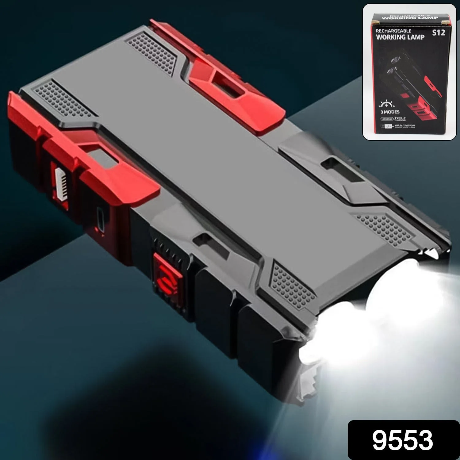 قطعة SMILING SHARK مصباح يدوي