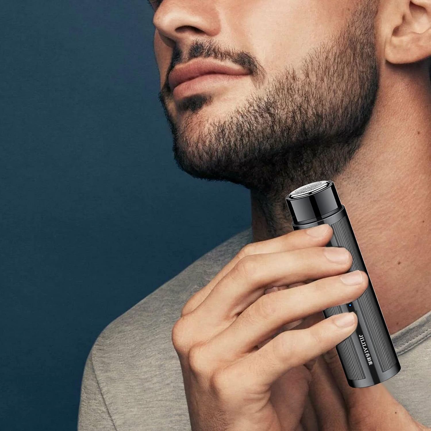ماكينة حلاقة كهربائية صغيرة برأس دوار 360 درجة Portable Electric Shaver