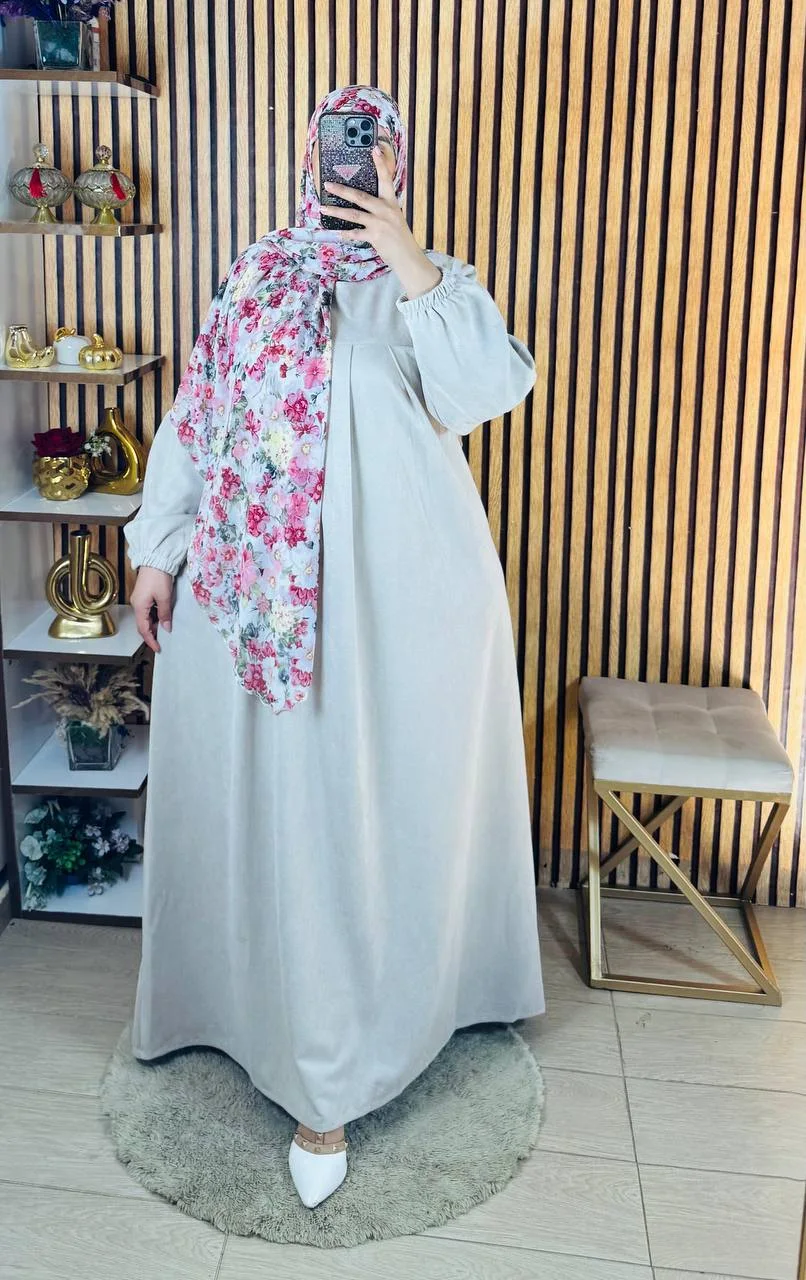 عباية + فولار