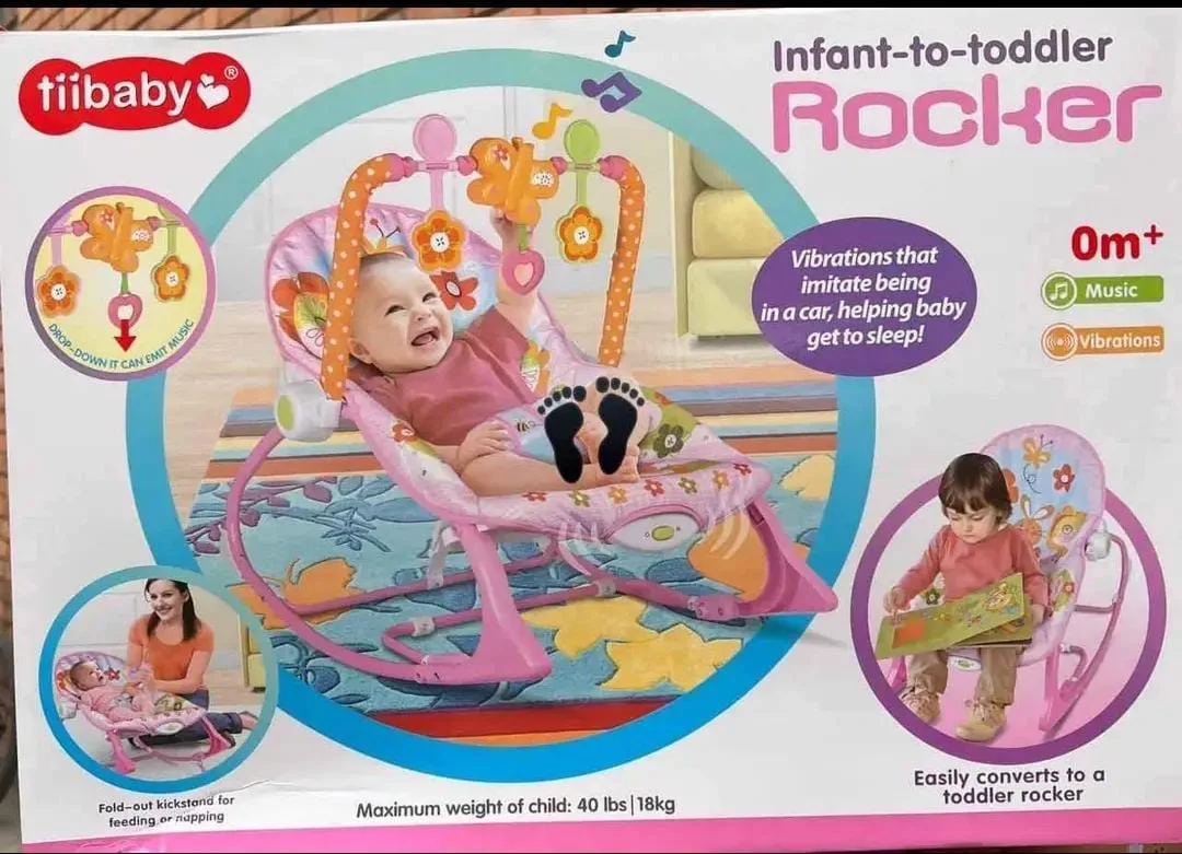 Transat Relax Bébé TiiBaby – Confort et Apaisement avec Vibration