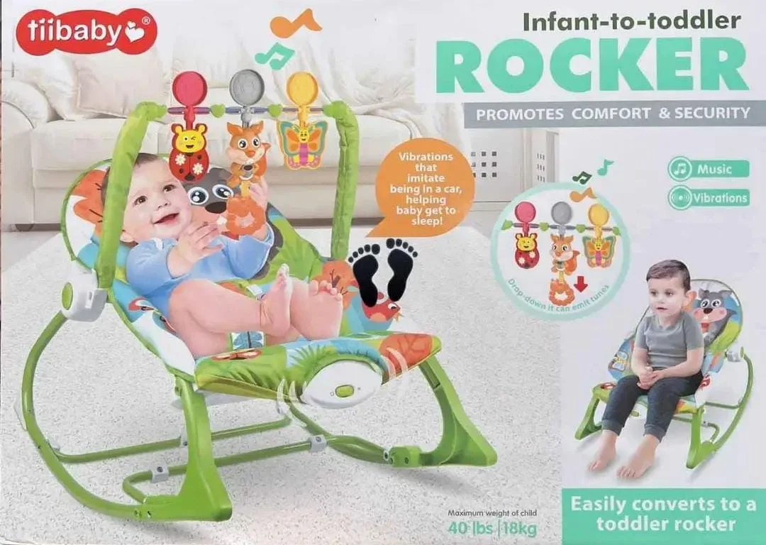 Transat Relax Bébé TiiBaby – Confort et Apaisement avec Vibration