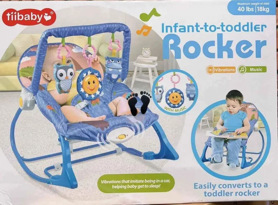 Transat Relax Bébé TiiBaby – Confort et Apaisement avec Vibration