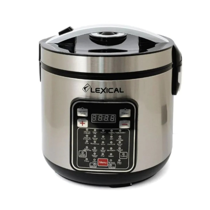 Multicuiseur LEXICAL 16 Programmes – 5 Litres – Cocotte Électrique Intelligent – Inox Premium