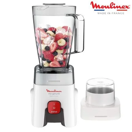 Blender Moulinex + Grinder – خلاط قوي مع طاحونة | كفاءة عالية %20 | صنع في فرنسا