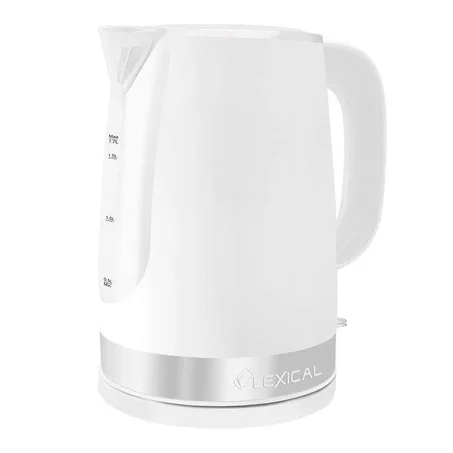 غلاية ماء كهربائية LEXICAL 2200W – سعة 1.7 لتر، تسخين فائق السرعة وأمان عالي